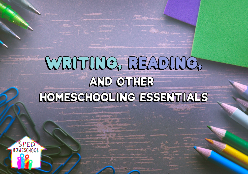 homeschooling essentials blog image