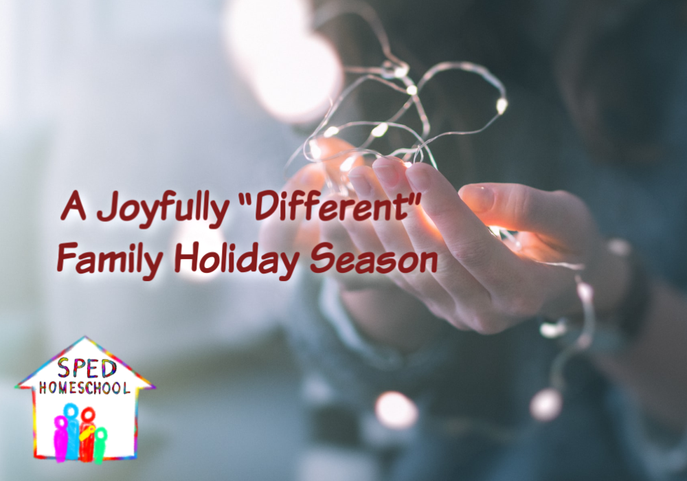 joyfully different holiday blog image